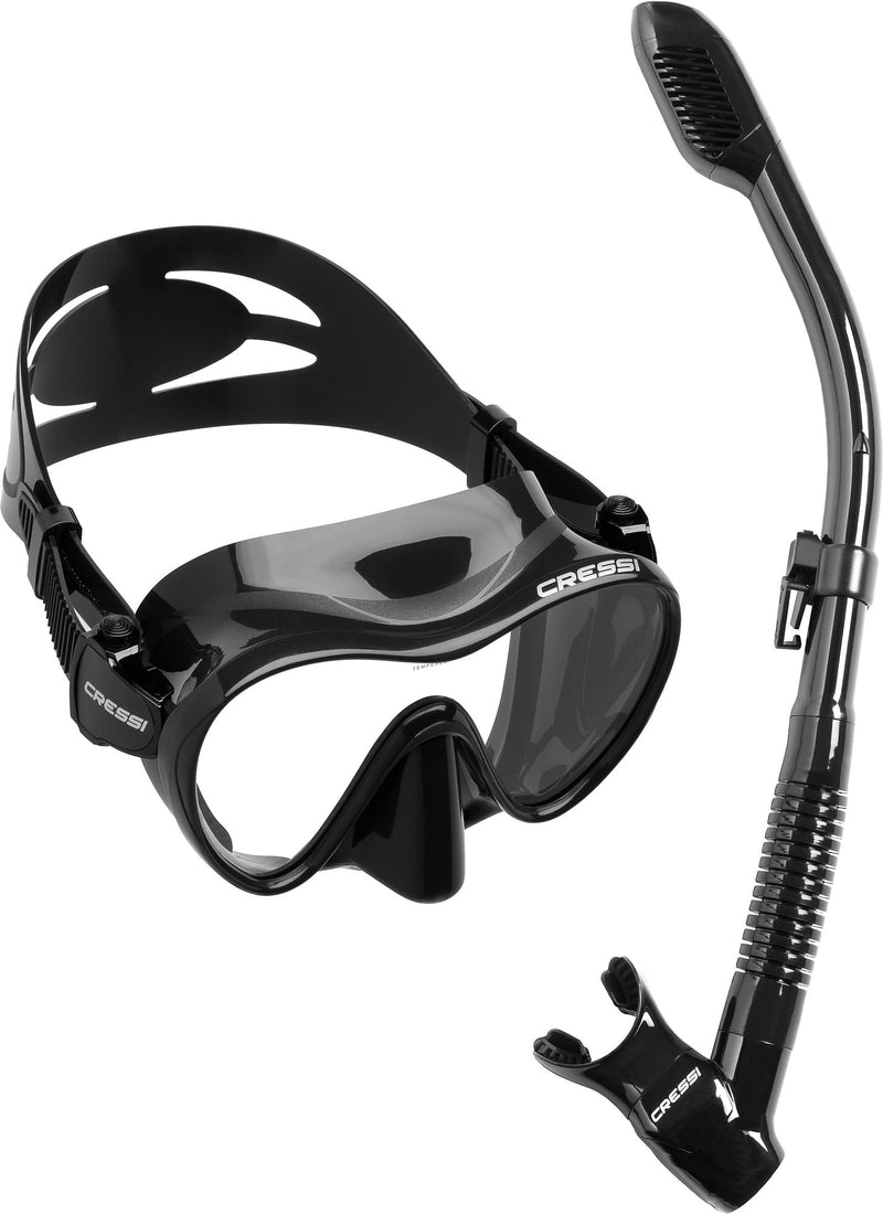 Cressi F1 Frameless Diving Mask Black