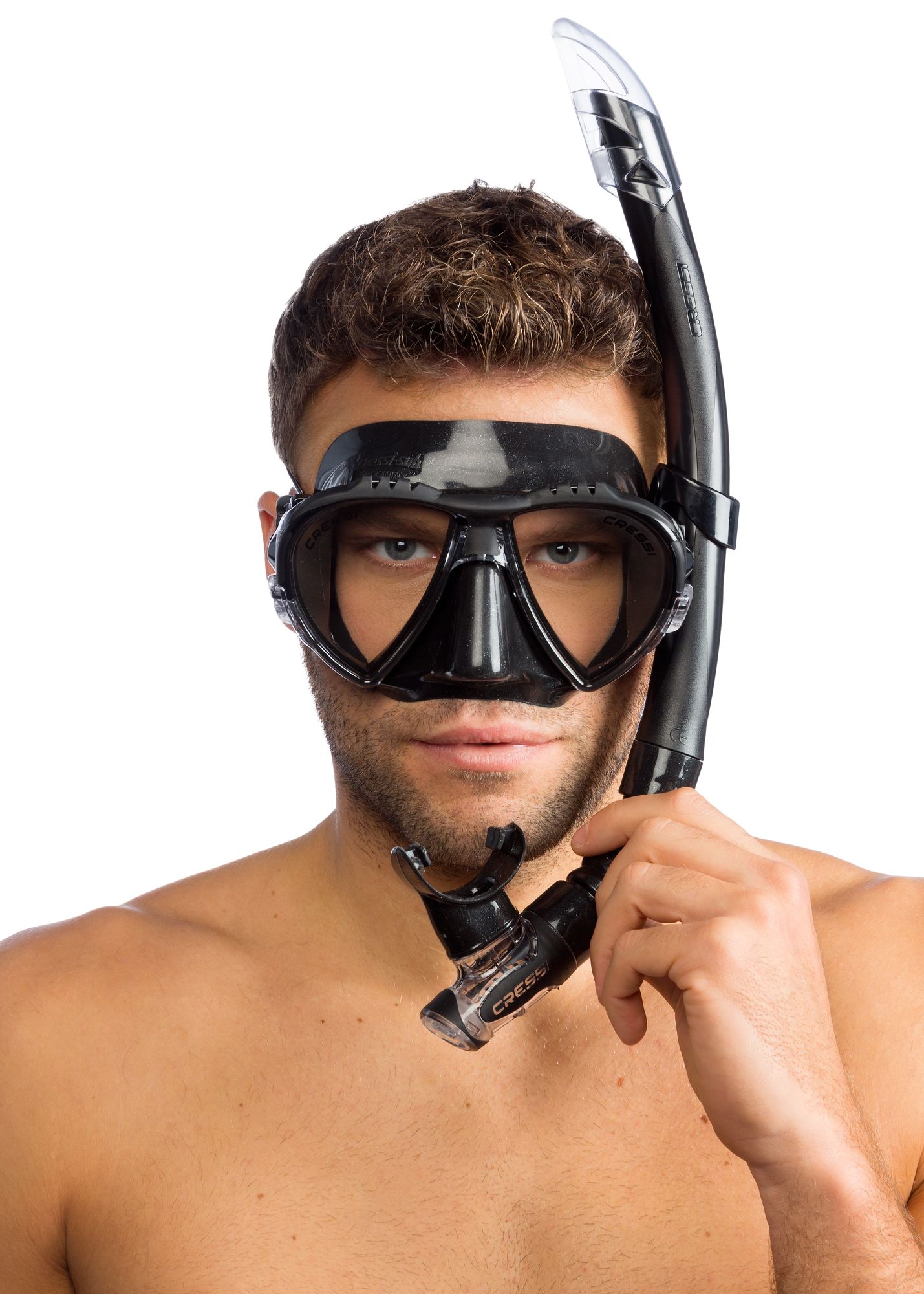 Cressi Matrix + Gamma Snorkeling Combo snorkeling combo spiaggia immersion subacque mascher boccagli aerator scuba diving snorkeling & beach snorkeling mask snorkel combo set snorkeling combo adult