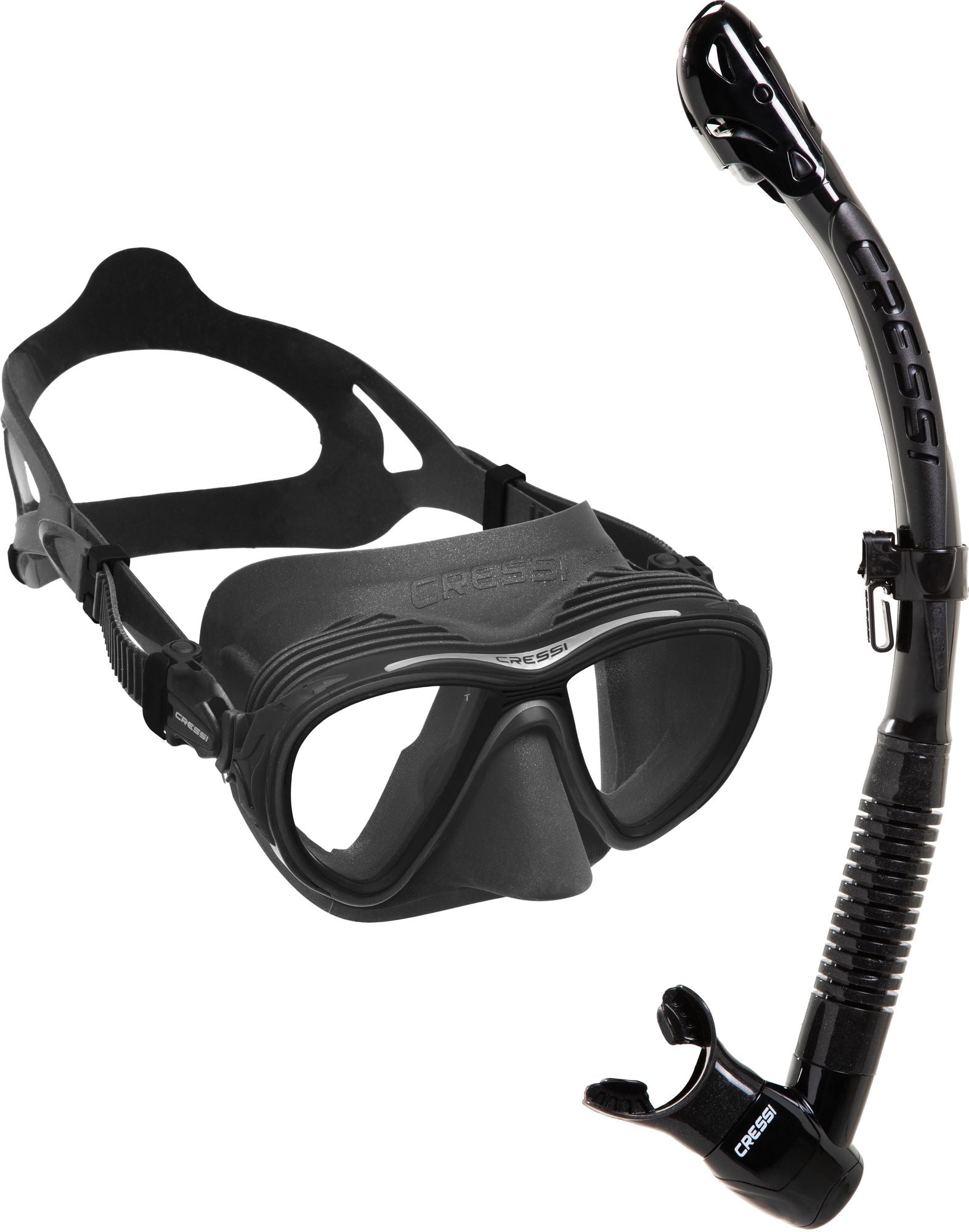 Cressi Quantum + Itaca Ultra Dry Snorkeling Combo snorkeling combo spiaggia immersion subacque mascher boccagli aerator scuba diving snorkeling & beach snorkeling mask snorkel combo set snorkeling combo adult