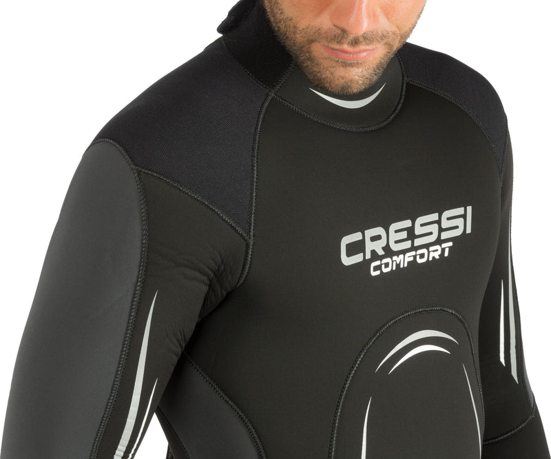Cressi Comfort 7 mm Wetsuit Man muta uomo immersion subacque muta mute umid mono pezz scuba diving neoprene wetsuit long sleeve monopiece man