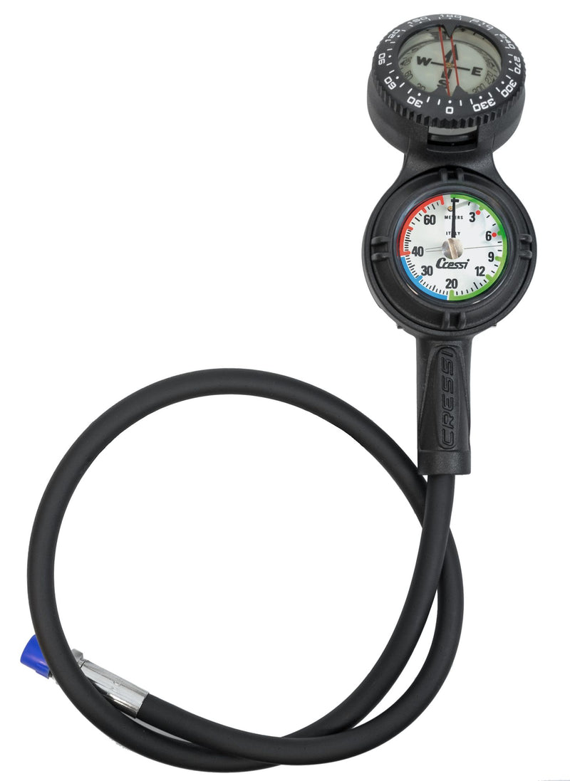 Cressi Cpd3 Console console immersion subacque Bussola manometro pressione profondi scuba diving gauge compass + pressure + depth console analogic