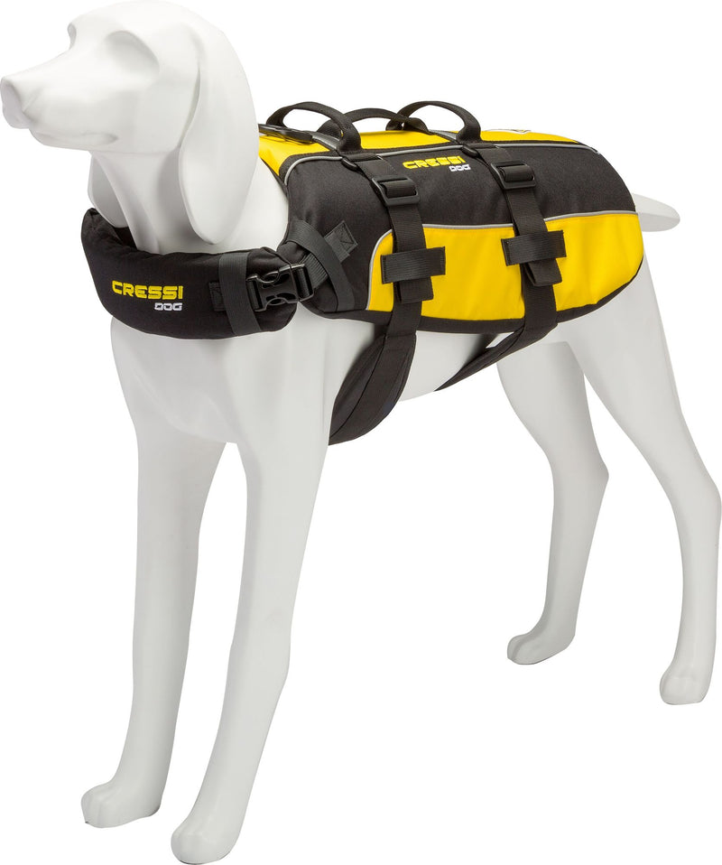 Cressi Dlj Dog Life Jacket spiaggia cane snorkeling & beach paddling cressi dog life jacket