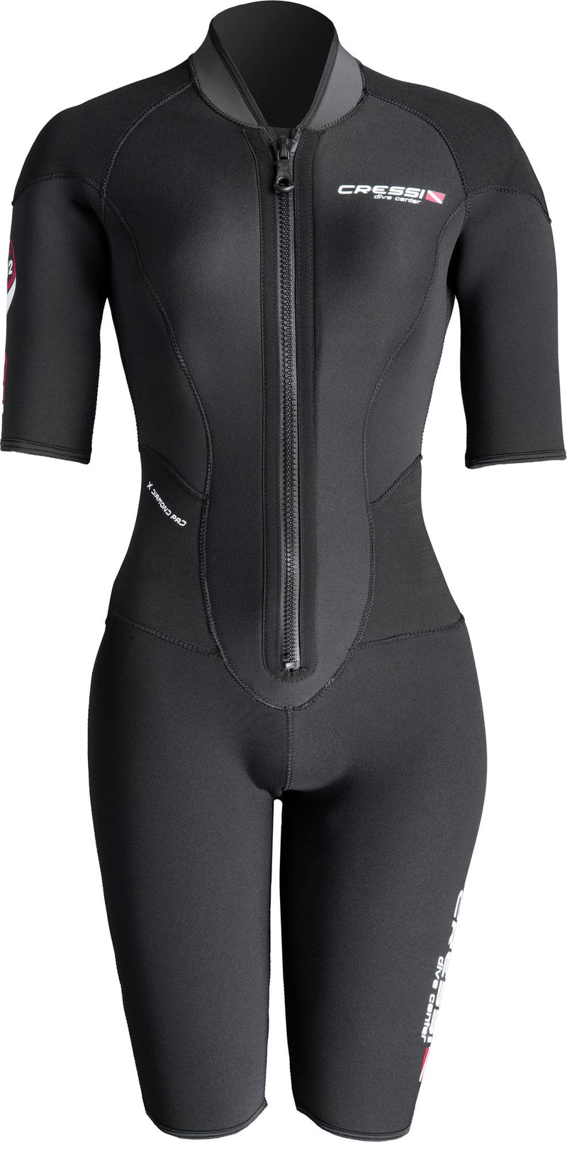 Cressi Endurance Shorty Lady shorty donna immersion subacque muta mute umid mutino scuba diving neoprene wetsuit short sleeve shorty lady