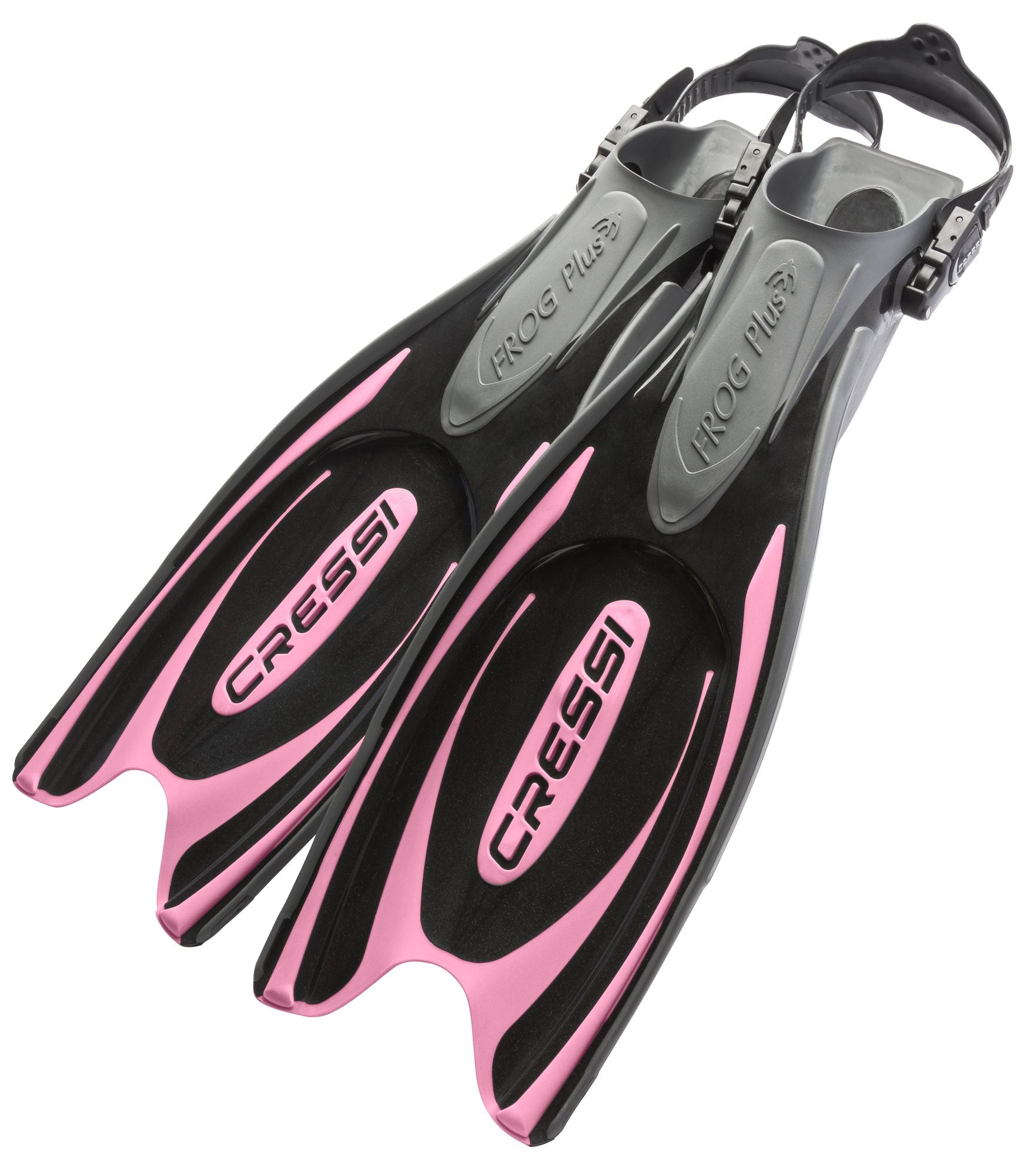 Cressi Frog Plus Fins pinne immersion subacque pinn scarpett apert pal lung scuba diving long blade open heel fins adult