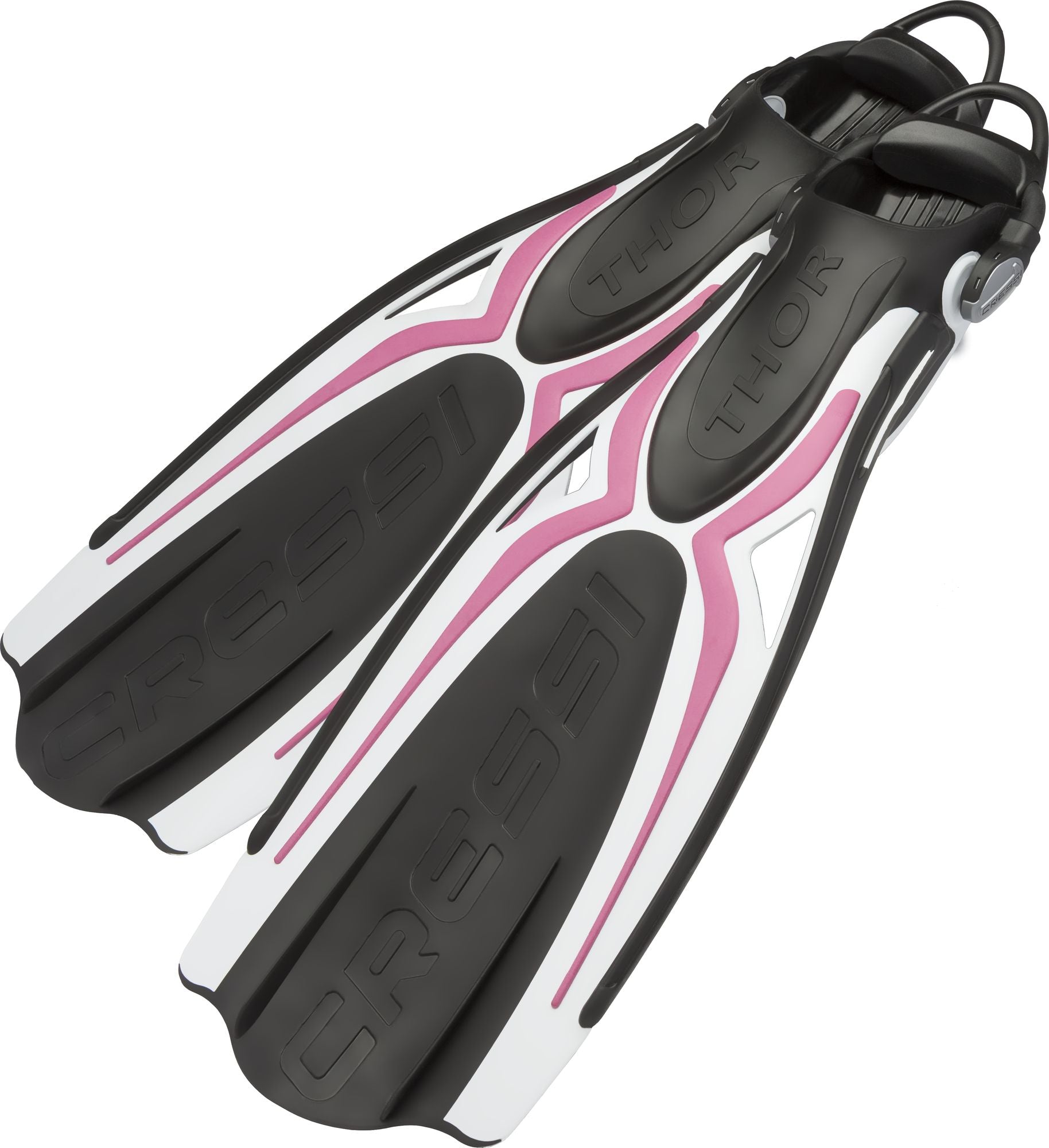Cressi Thor Ebs Fins pinne immersion subacque pinn scarpett apert pal lung scuba diving long blade open heel fins adult