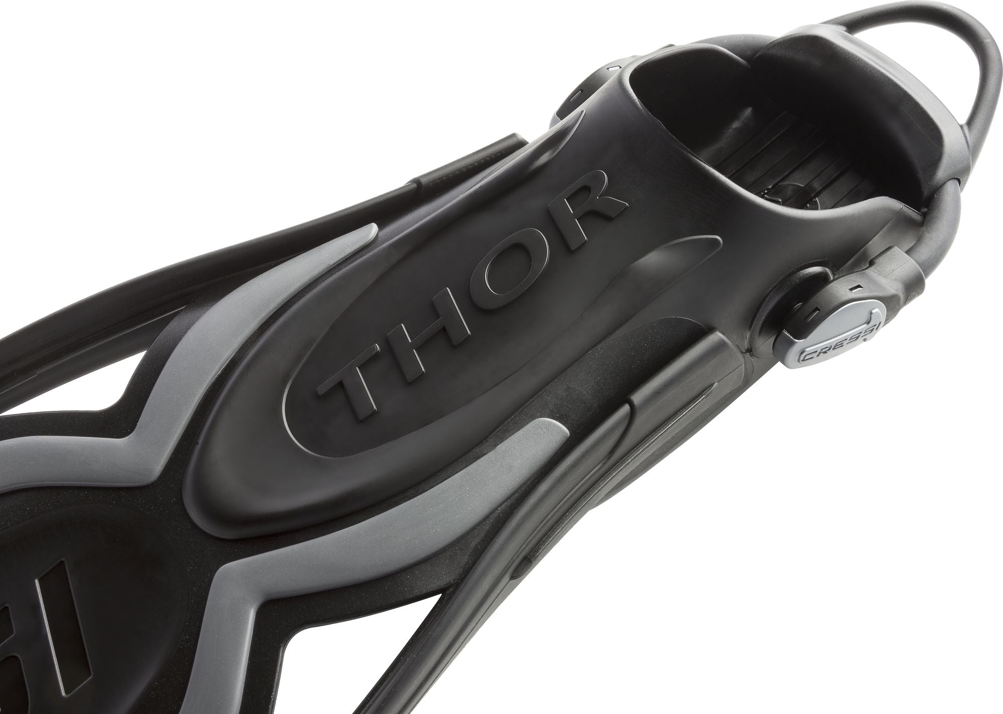 Cressi Thor Ebs Fins pinne immersion subacque pinn scarpett apert pal lung scuba diving long blade open heel fins adult