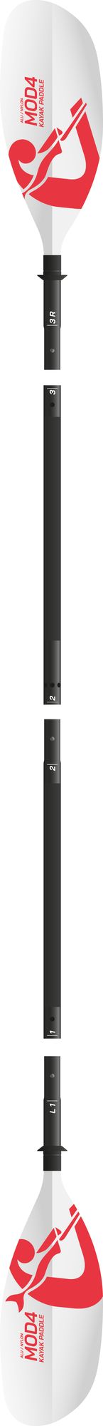 Cressi Mod4 Kayak Paddle pagaia per kayak ricamb paddling accessor spare part aluminum kayak paddle 4 module