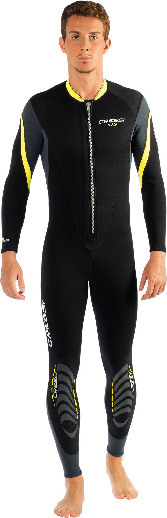 Cressi Lui Wetsuit Man muta uomo spiaggia muta mute umid mono pezz snorkeling & beach neoprene wetsuit long sleeve monopiece man