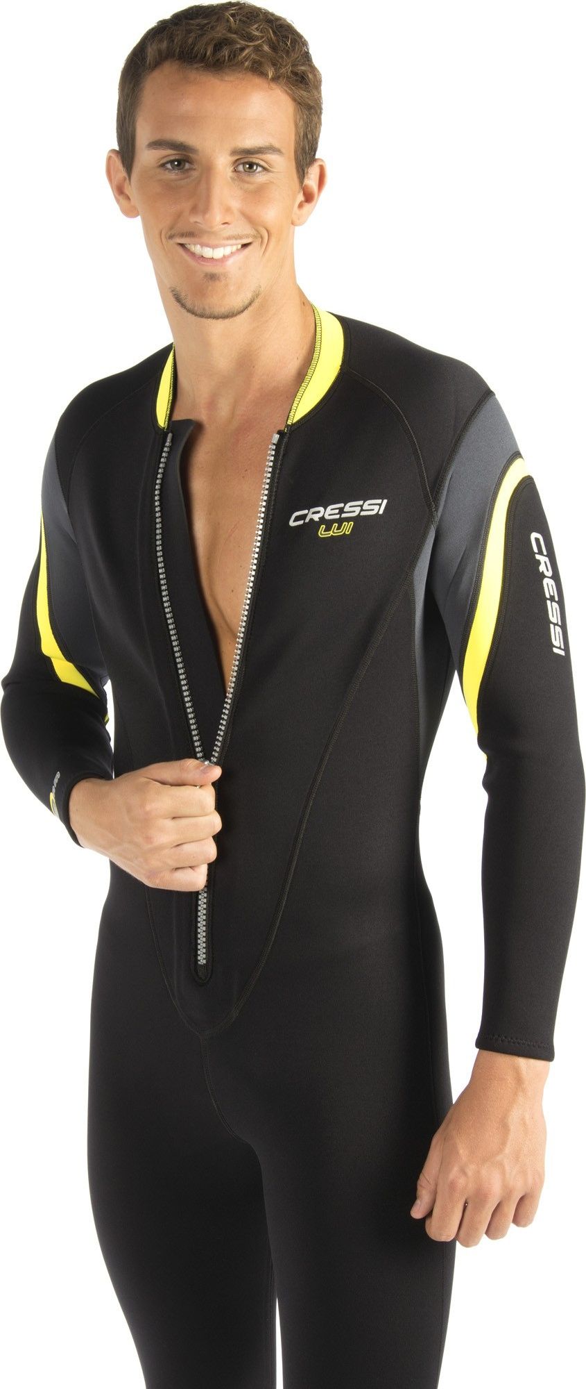 Cressi Lui Wetsuit Man muta uomo spiaggia muta mute umid mono pezz snorkeling & beach neoprene wetsuit long sleeve monopiece man