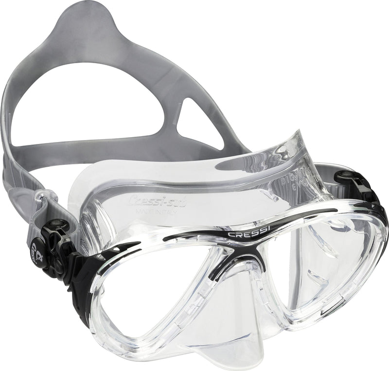 Cressi Big Eyes Evolution Crystal Mask maschera spiaggia immersion subacque mascher scuba diving snorkeling & beach mask adult