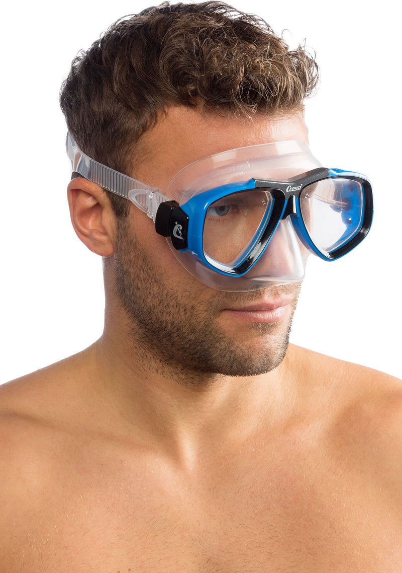 Cressi Focus Mask maschera spiaggia immersion subacque apnea pesca mascher scuba diving spearfishing freediving snorkeling & beach mask adult