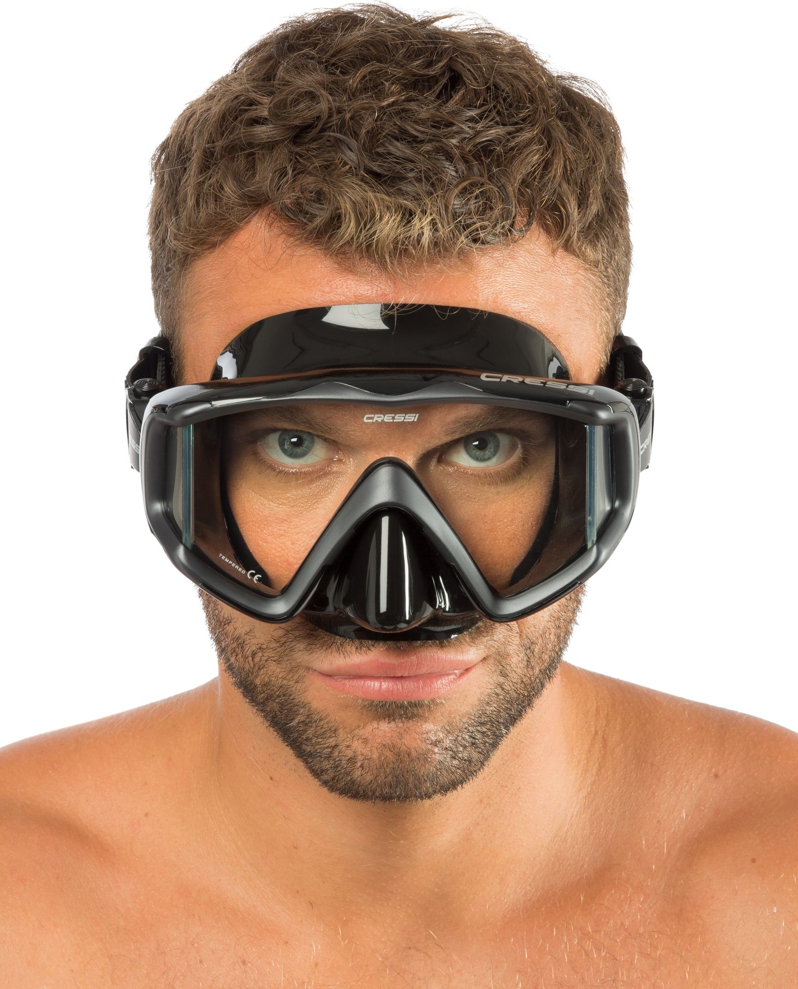 Cressi Liberty Triside Mask maschera spiaggia immersion subacque mascher scuba diving snorkeling & beach mask adult