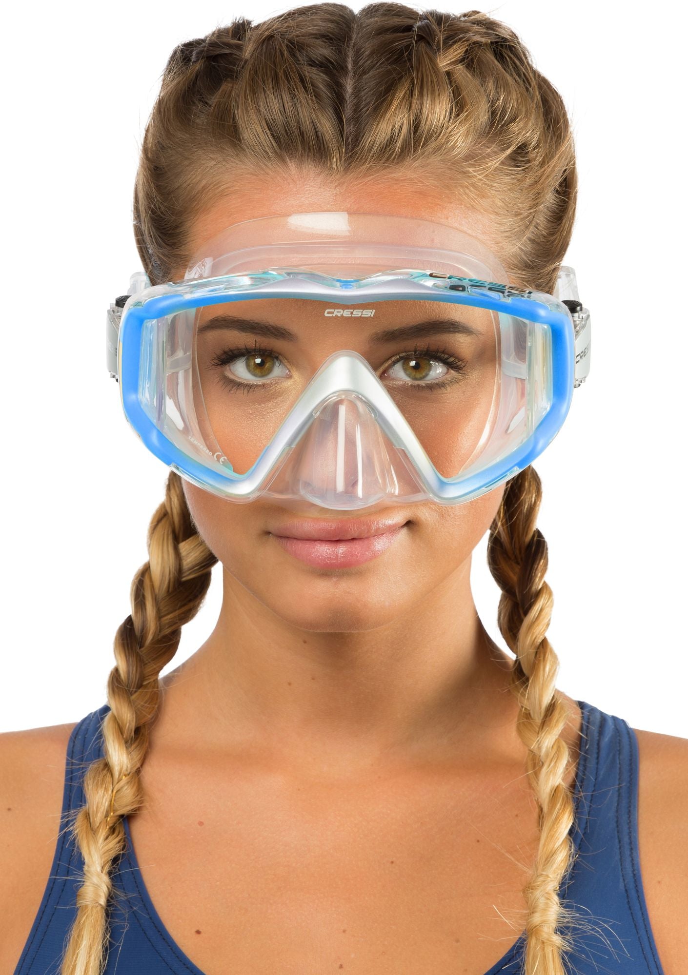Cressi Liberty Triside Mask maschera spiaggia immersion subacque mascher scuba diving snorkeling & beach mask adult