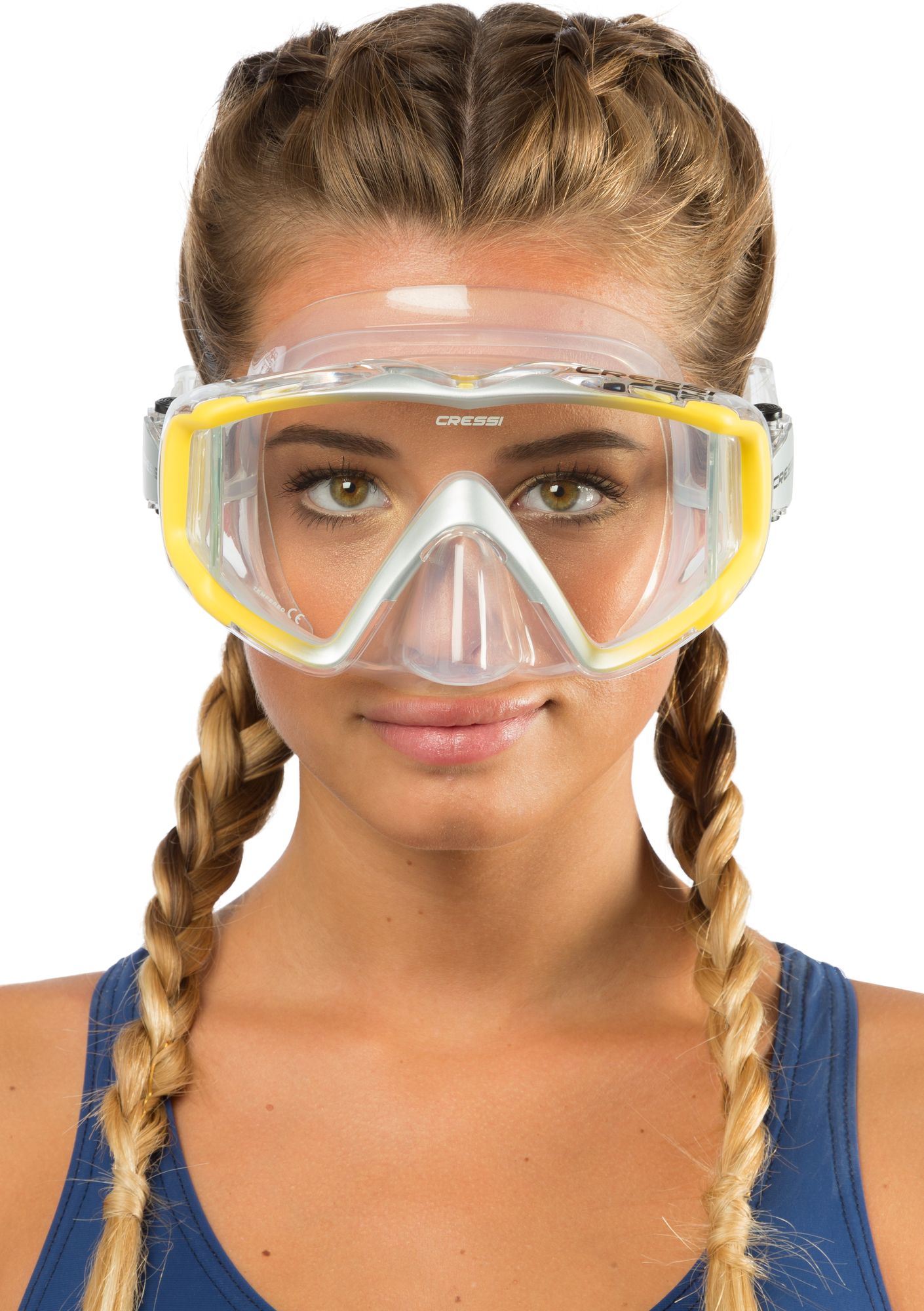 Cressi Liberty Triside Mask maschera spiaggia immersion subacque mascher scuba diving snorkeling & beach mask adult