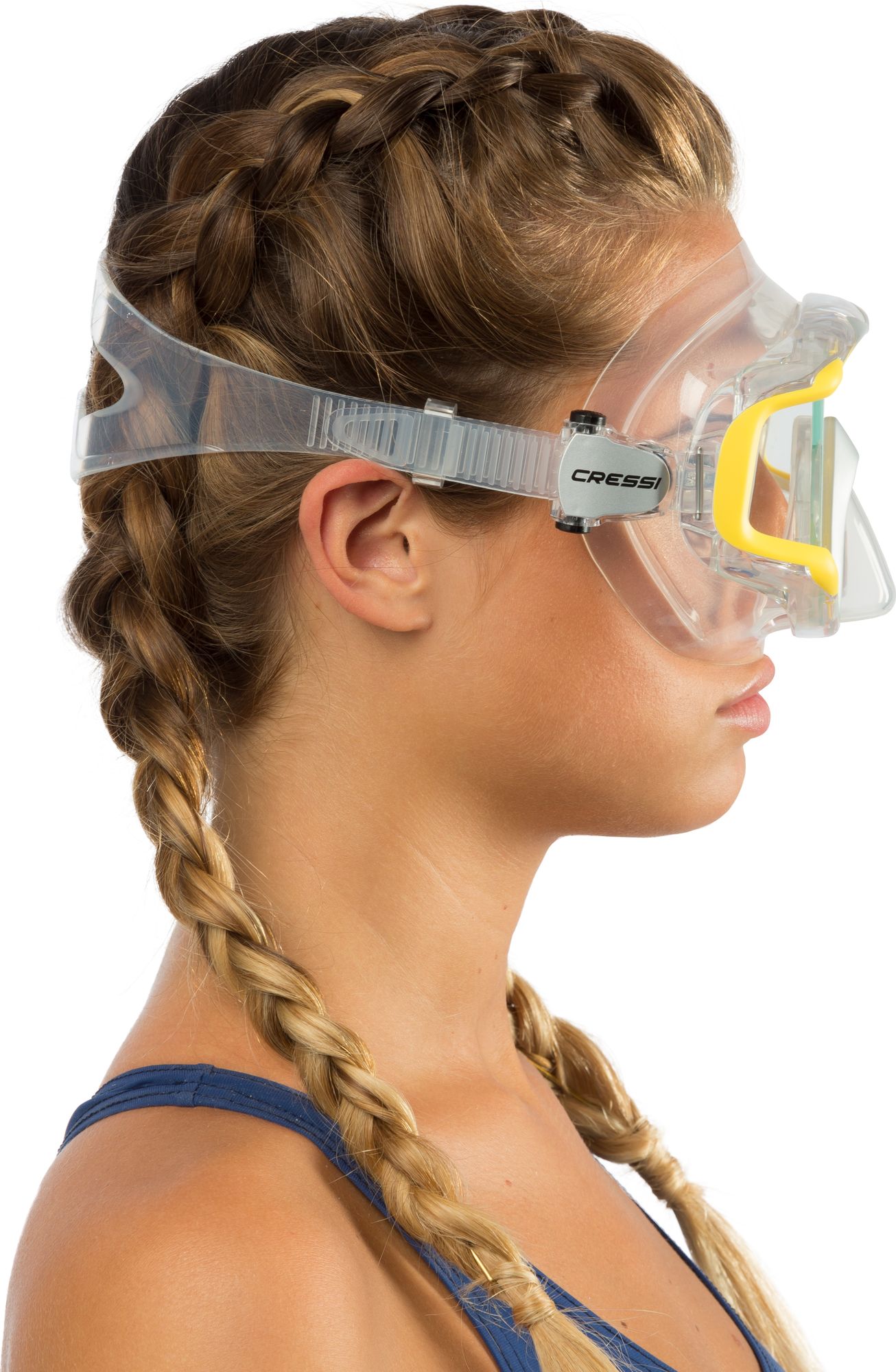 Cressi Liberty Triside Mask maschera spiaggia immersion subacque mascher scuba diving snorkeling & beach mask adult