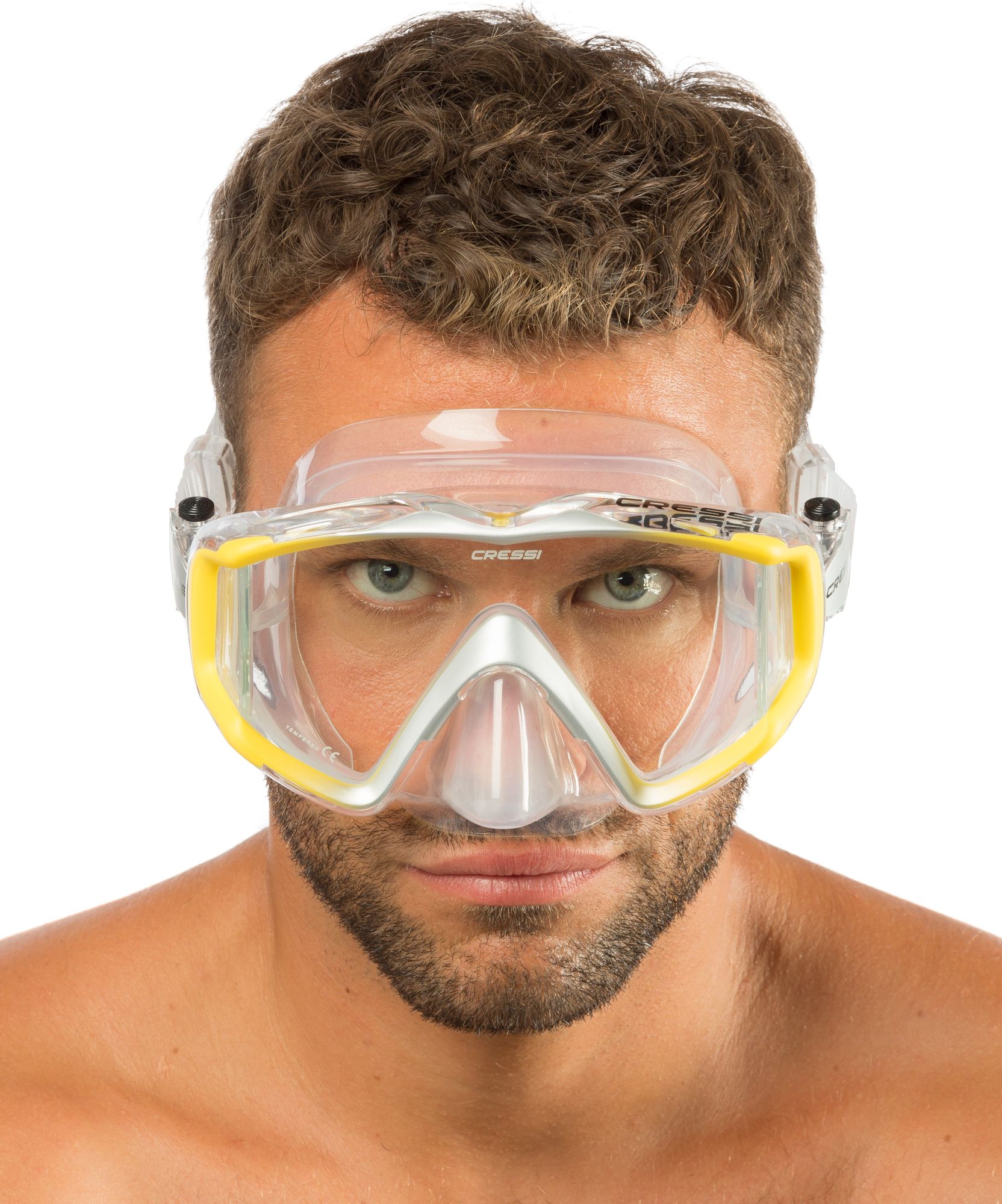 Cressi Liberty Triside Mask maschera spiaggia immersion subacque mascher scuba diving snorkeling & beach mask adult