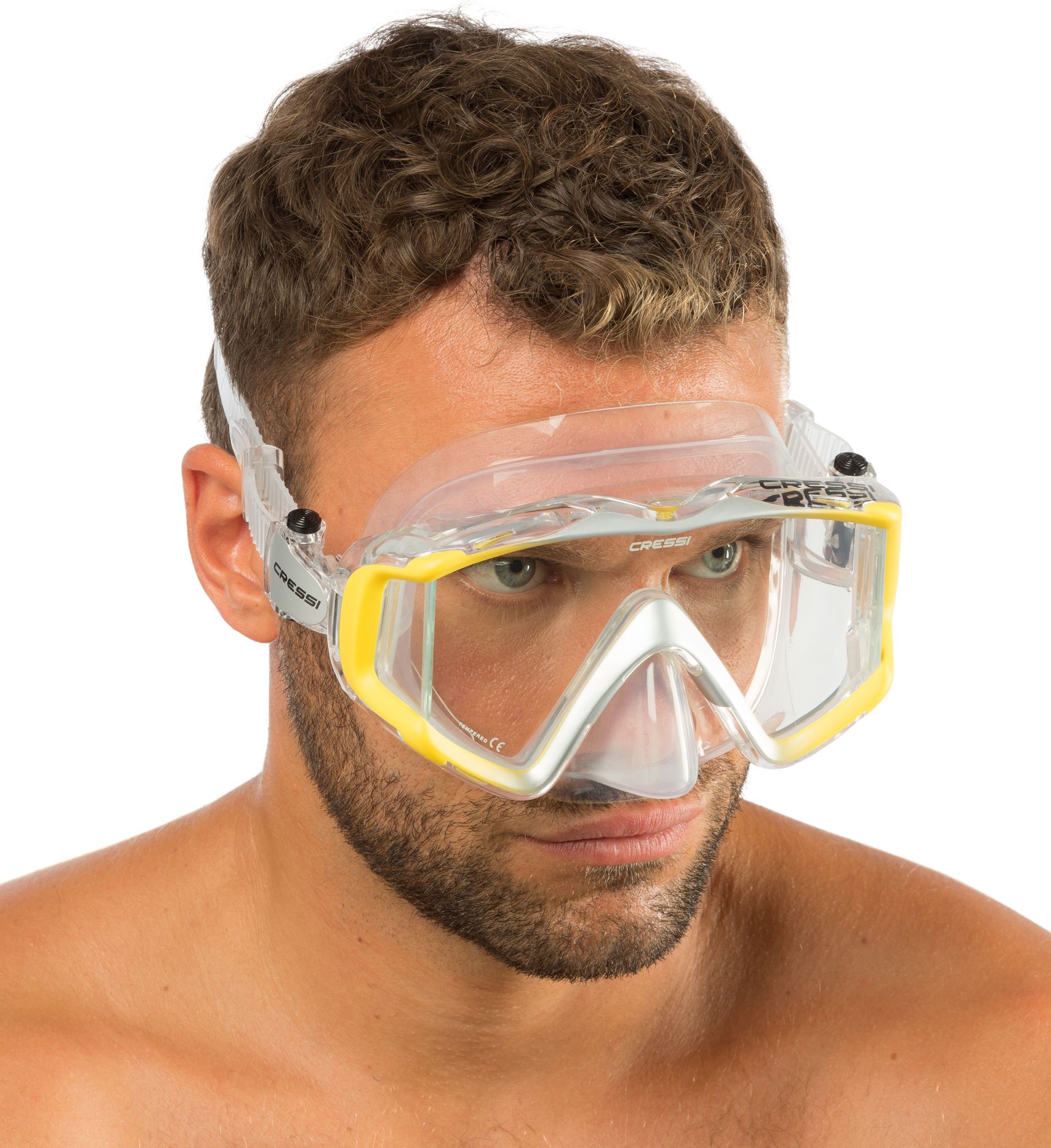 Cressi Liberty Triside Mask maschera spiaggia immersion subacque mascher scuba diving snorkeling & beach mask adult