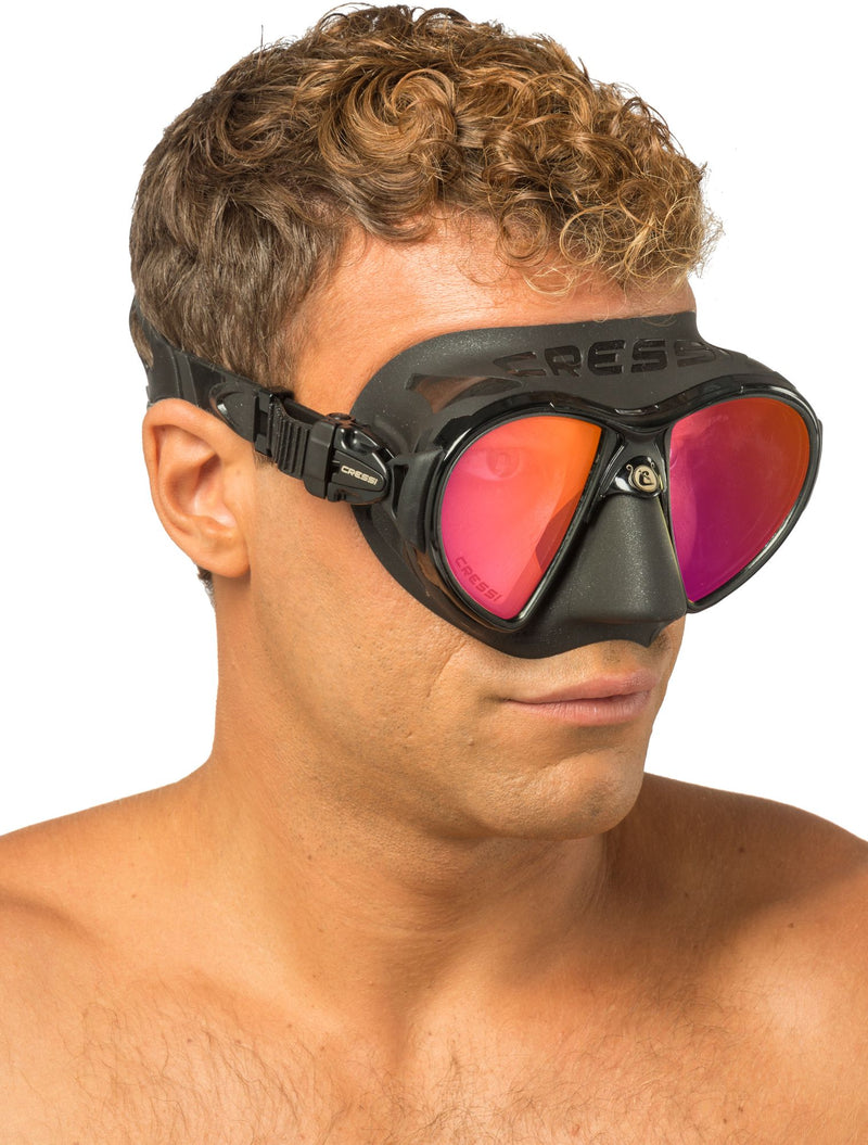 Cressi Zeus Mask maschera spiaggia immersion subacque mascher scuba diving snorkeling & beach fog stop mask adult