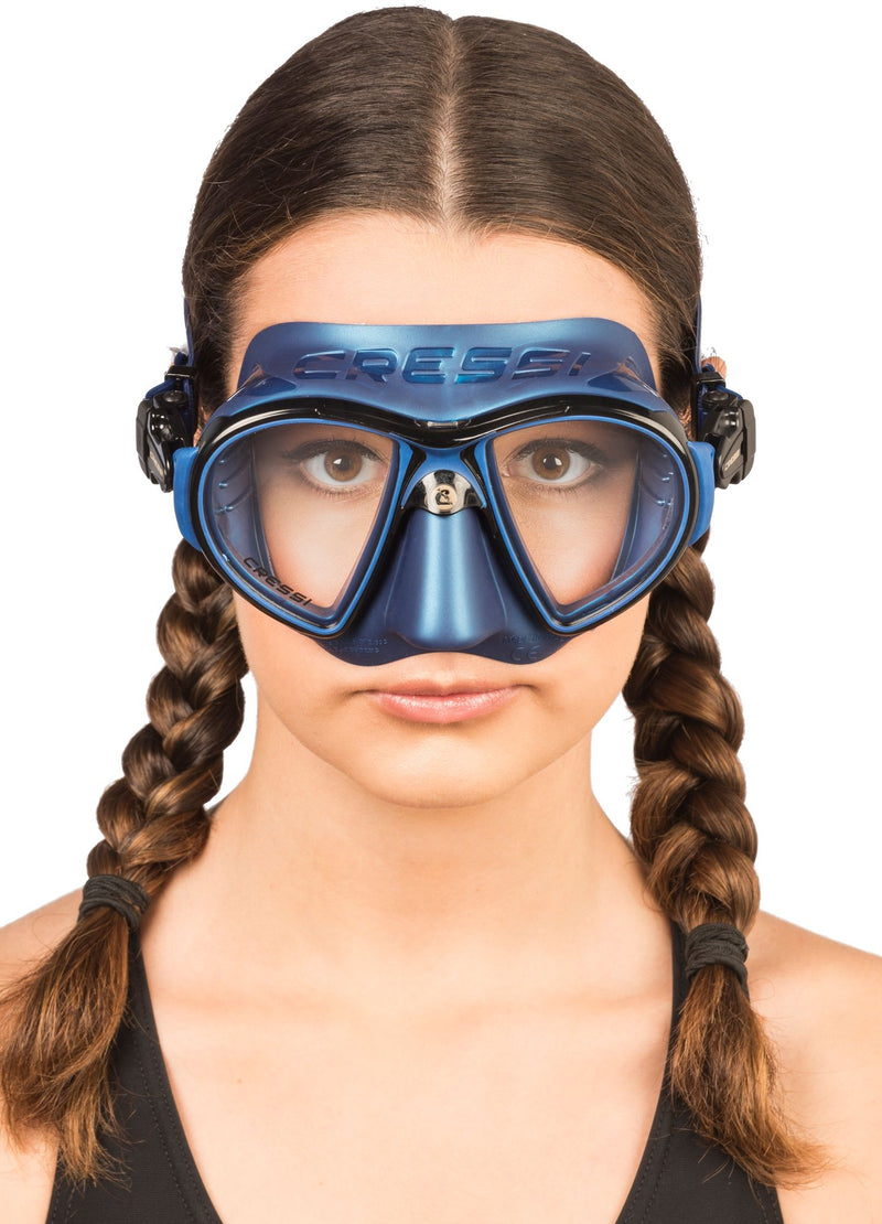 Cressi Zeus Mask maschera spiaggia immersion subacque mascher scuba diving snorkeling & beach fog stop mask adult