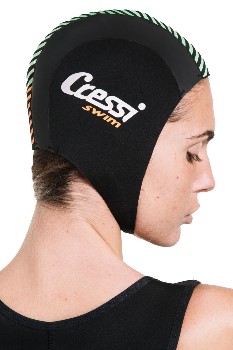 Cressi Swim Hood capuccio nuoto nuoto mut abbigliamento swimming neoprene wetsuit accessor hood unisex
