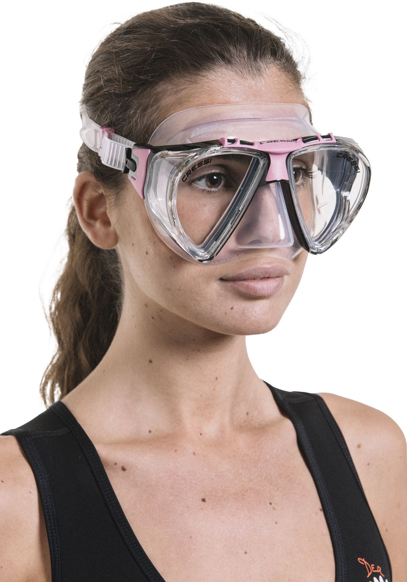 Cressi Penta + Mask maschera spiaggia immersion subacque mascher scuba diving snorkeling & beach mask adult