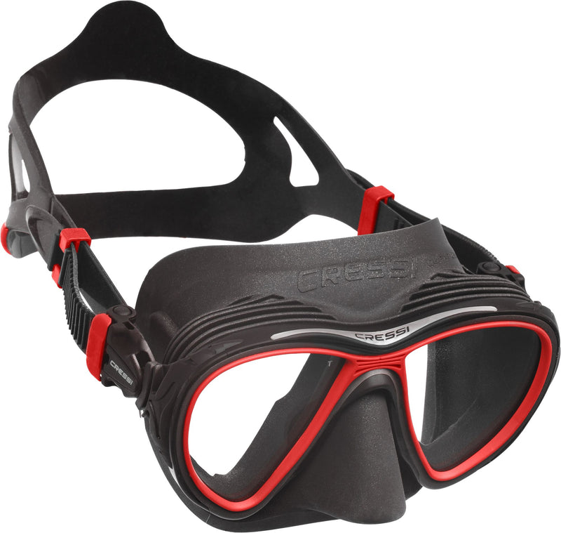 Cressi Quantum Mask maschera spiaggia immersion subacque apnea pesca mascher scuba diving spearfishing freediving snorkeling & beach advanced anti-fog mask adult