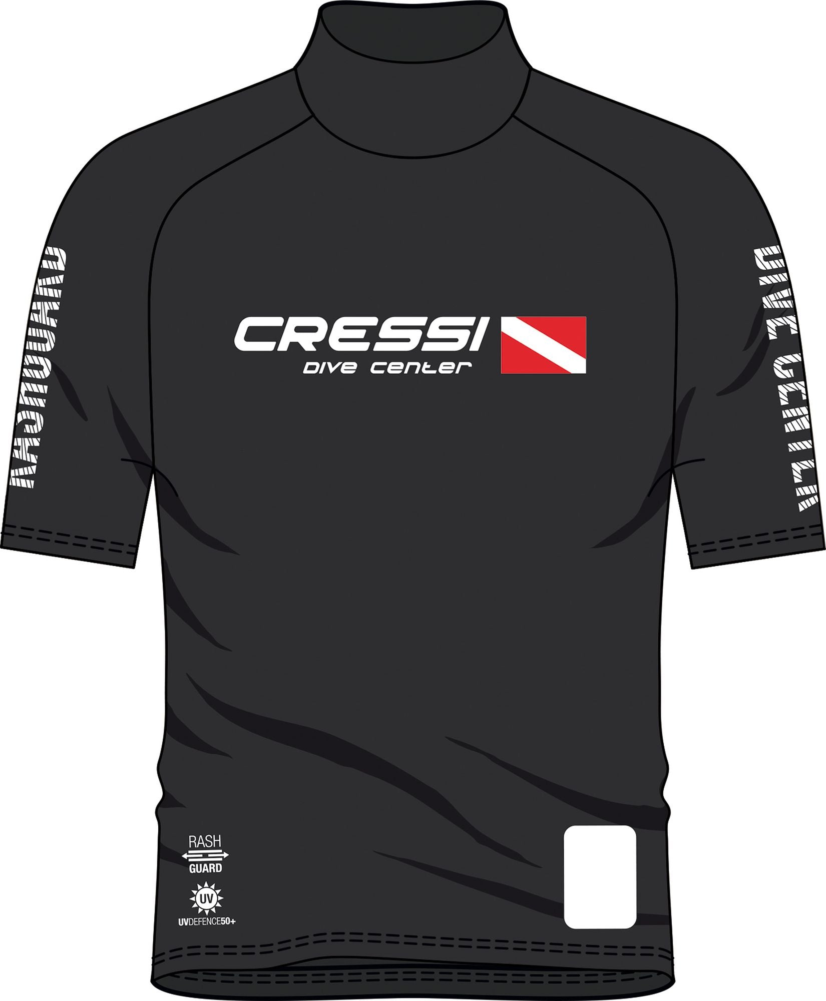 Cressi Dive Center Rashguard Shirt Man