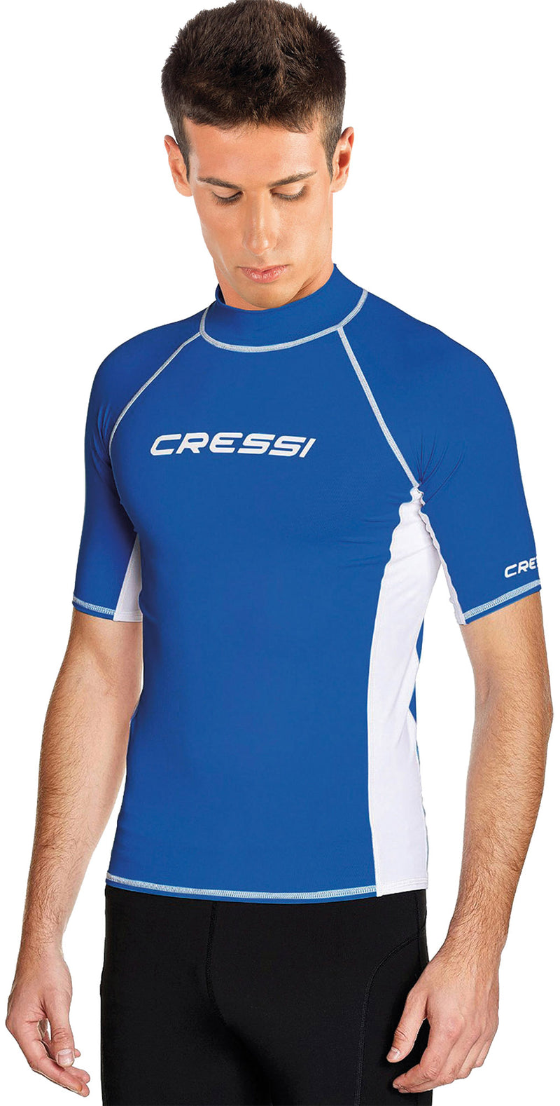 Cressi Rashguard Shirt Man spiaggia protezion protettiv snorkeling & beach paddling protect rashguard short long sleeve shirt man