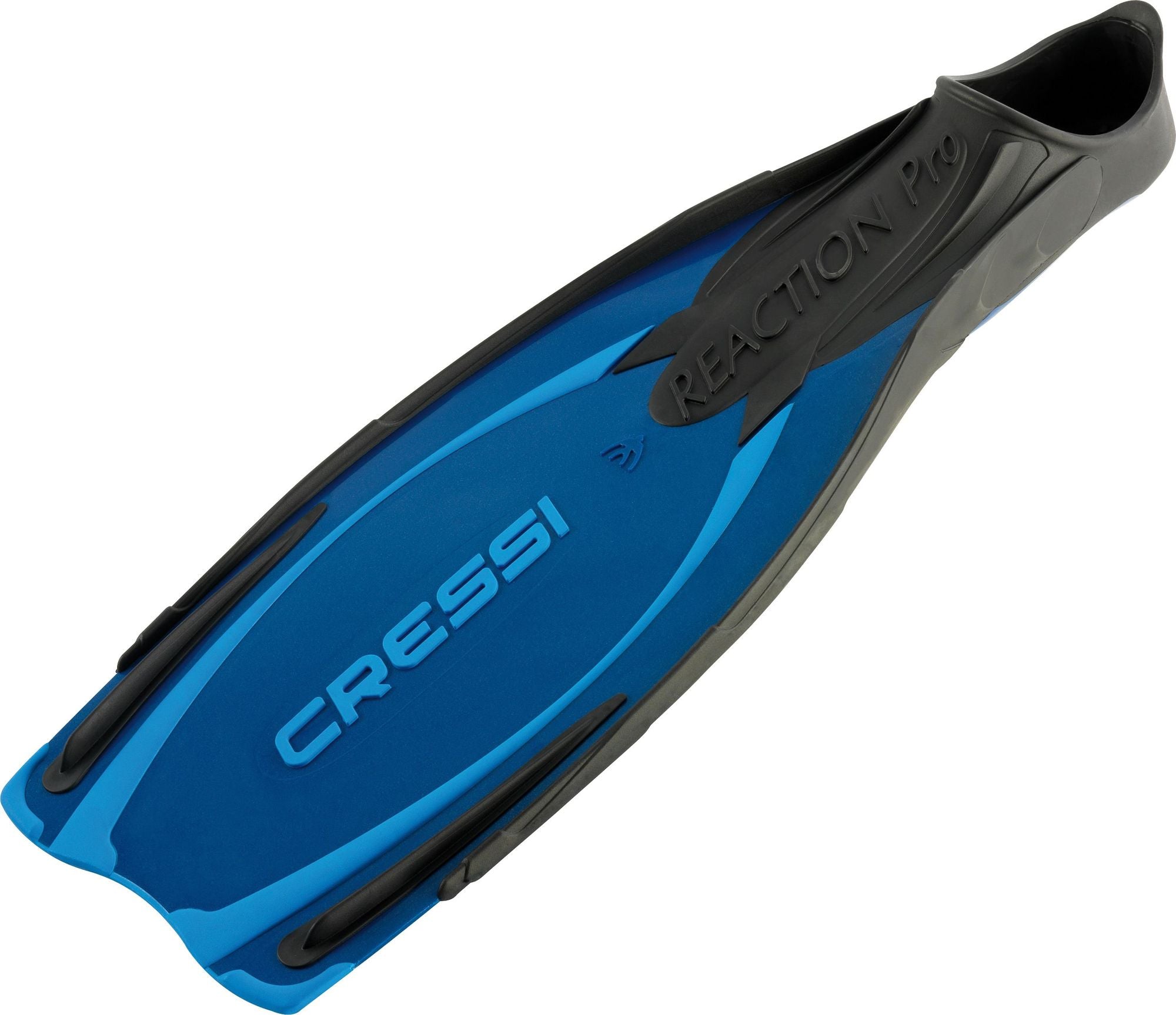 Cressi Reaction Pro Fins pinne spiaggia immersion subacque pinn scarpett chius pal lung scuba diving snorkeling & beach long blade full foot fins adult