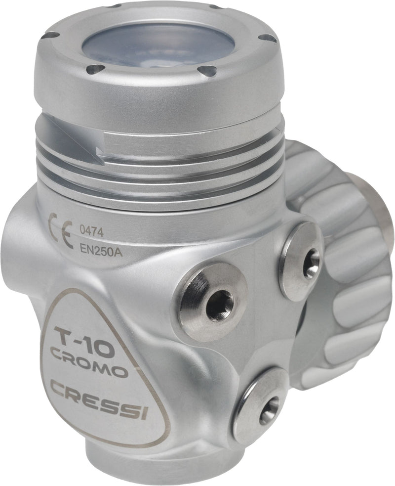 Cressi T10-Sc 1St Stage Only erogatore 1 ° stadio immersion subacque erogator scuba diving regulator 1st stage only