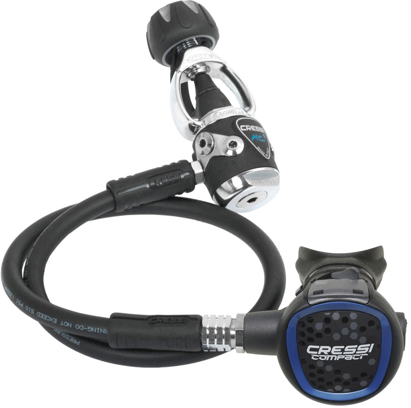 Cressi Mc9 + Compact Regulator erogatore immersion subacque erogator scuba diving regulator 1st+ 2nd stage