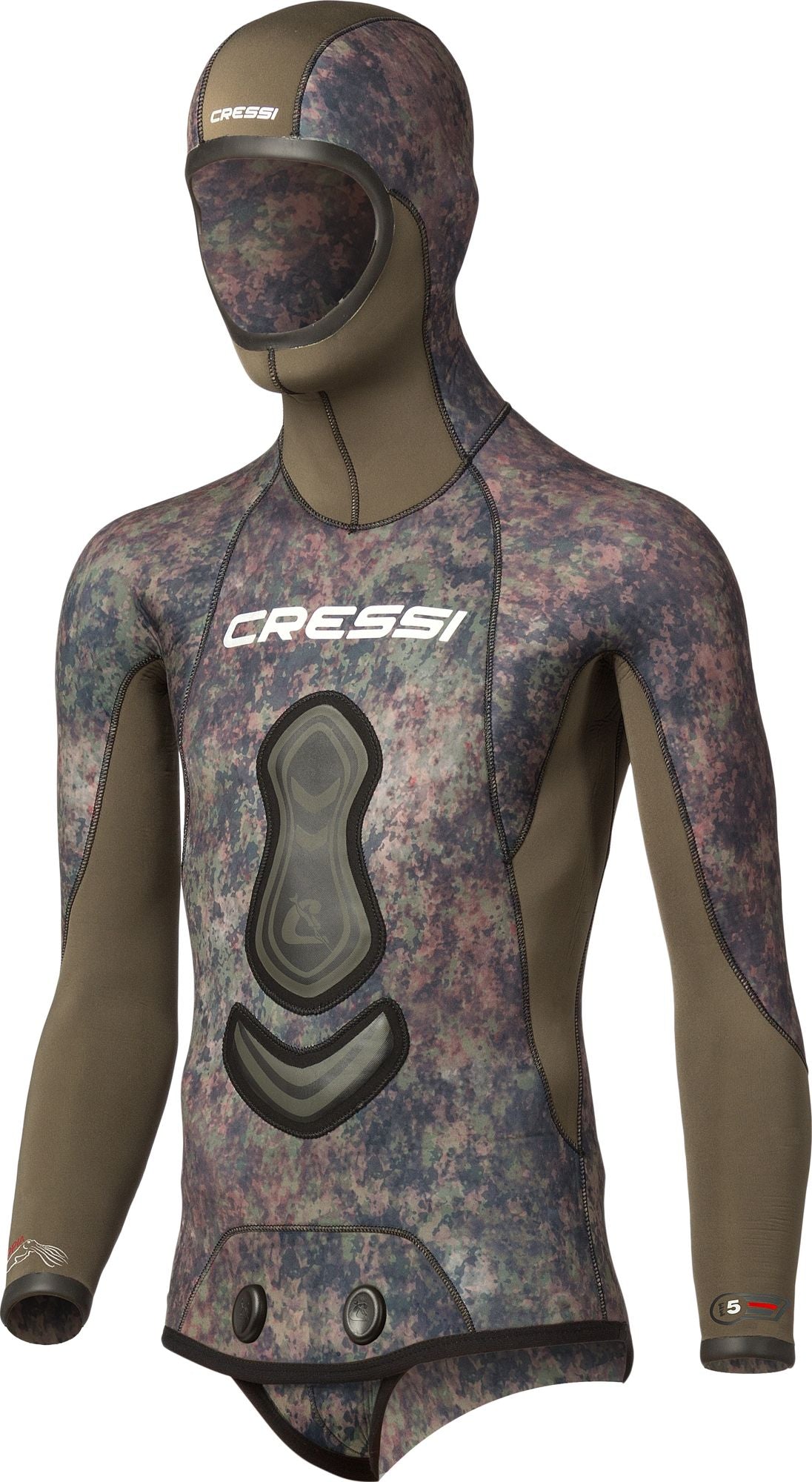 Cressi Seppia Wetsuit Man muta uomo pesca muta mute umid due pezz spearfishing neoprene wetsuit long sleeve two-pieces man