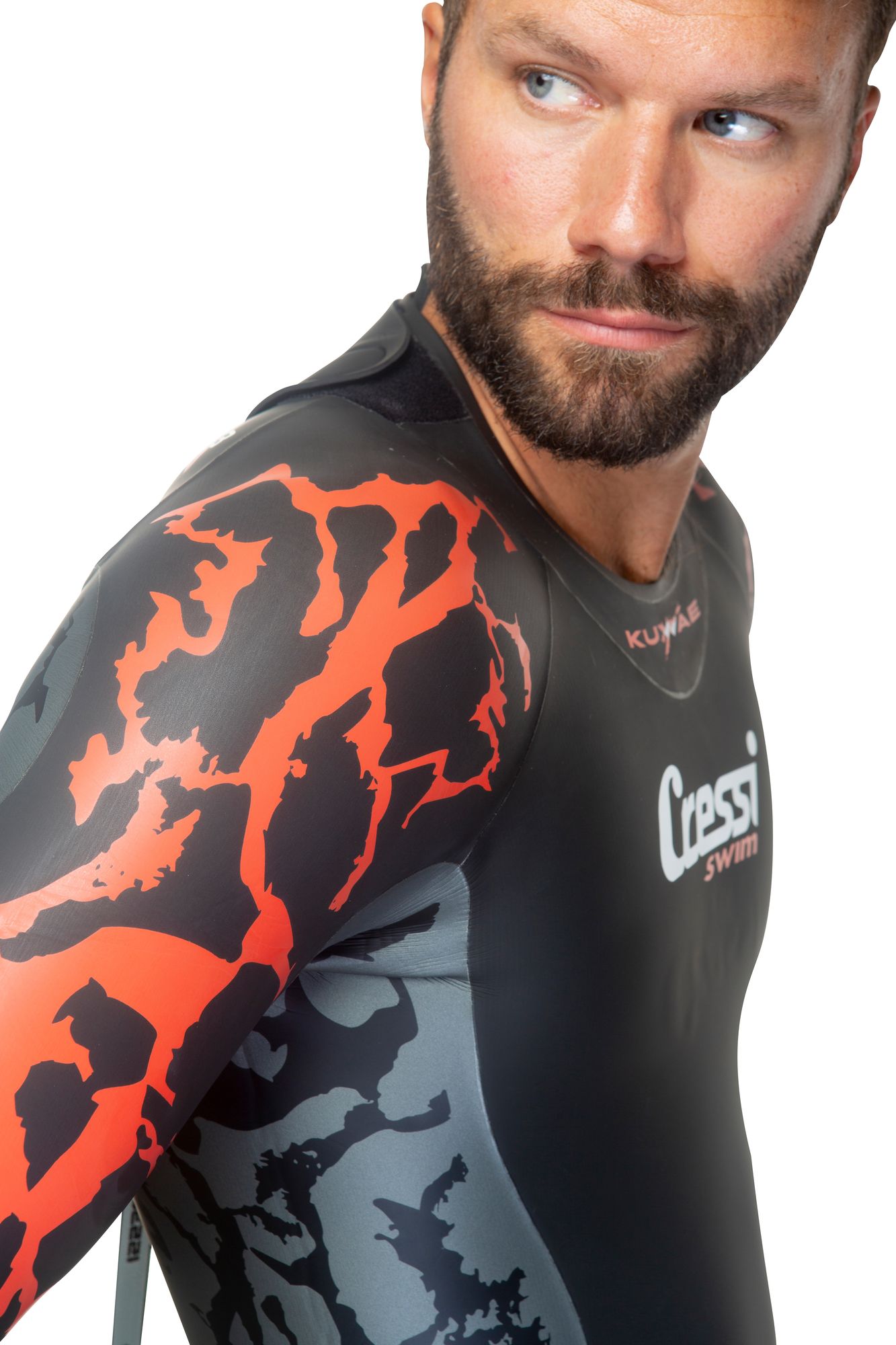 Wetsuit style swimsuit outlet